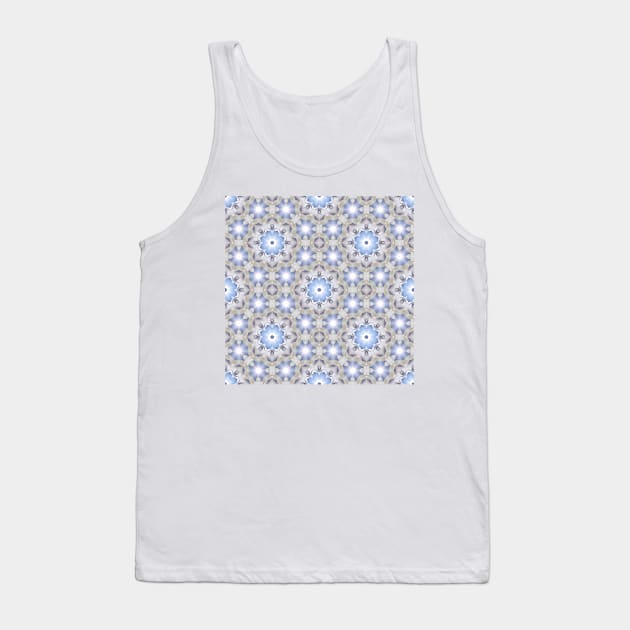 Star Magnolia Kaleidoscope Tank Top by mariakeady